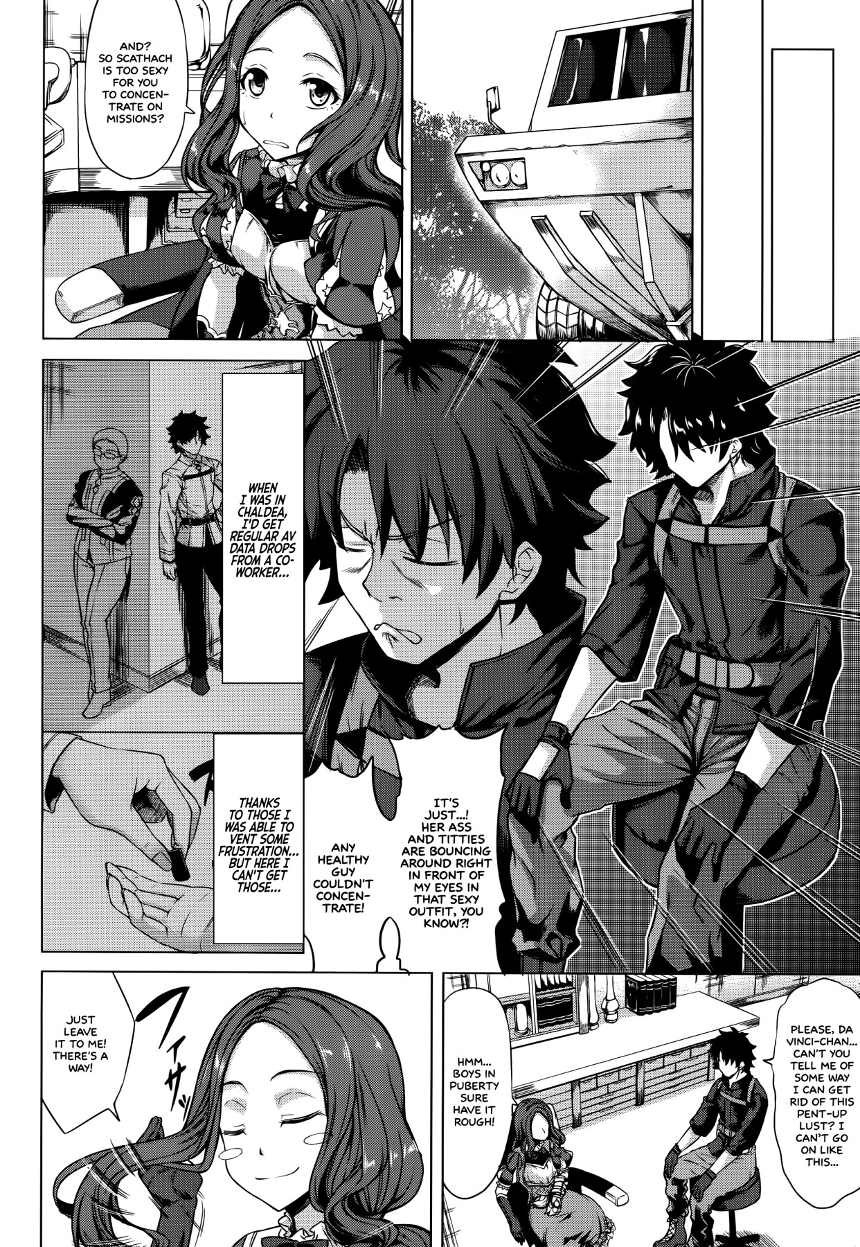 Hentai Manga Comic-Fucking Scathach To My Heart's Content-Read-3